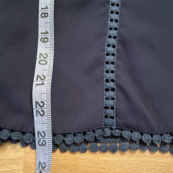 Alythea Navy Ruffled Blouse - Picture 4 of 5